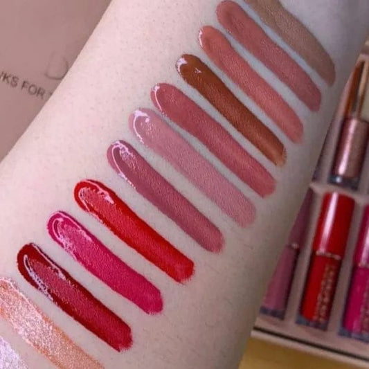 12 Colors Handaiyan Matte Liquid Lipstick Set